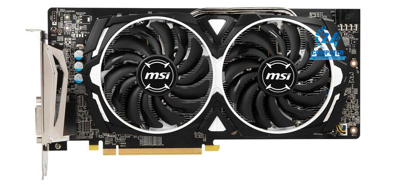 Card đồ họa GeForce MSI RX 580 8GB 2Fan để lại dấu ấn vượt thời gian